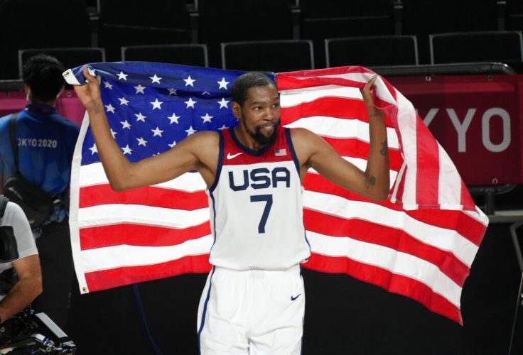 Golden, again: US beats France 87-82 for Tokyo title